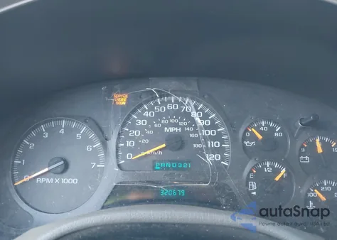 2002 Chevrolet Trailblazer Lt z USA, uszkodzony, nr VIN 1GNDT13S622100887